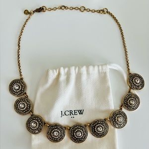 J. Crew Crystal Statement Necklace